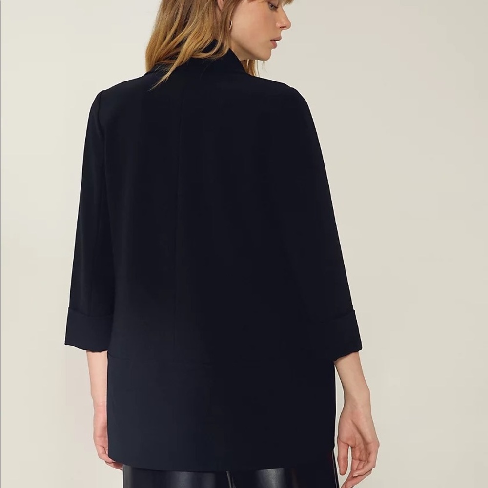 Wilfred Black Open-Front Blazer - Picture 6 of 6
